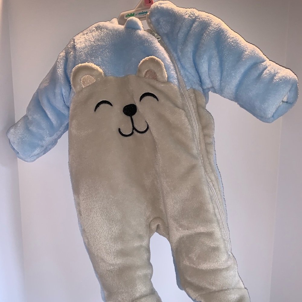 Infant Boys Snowsuit 0-3 Months